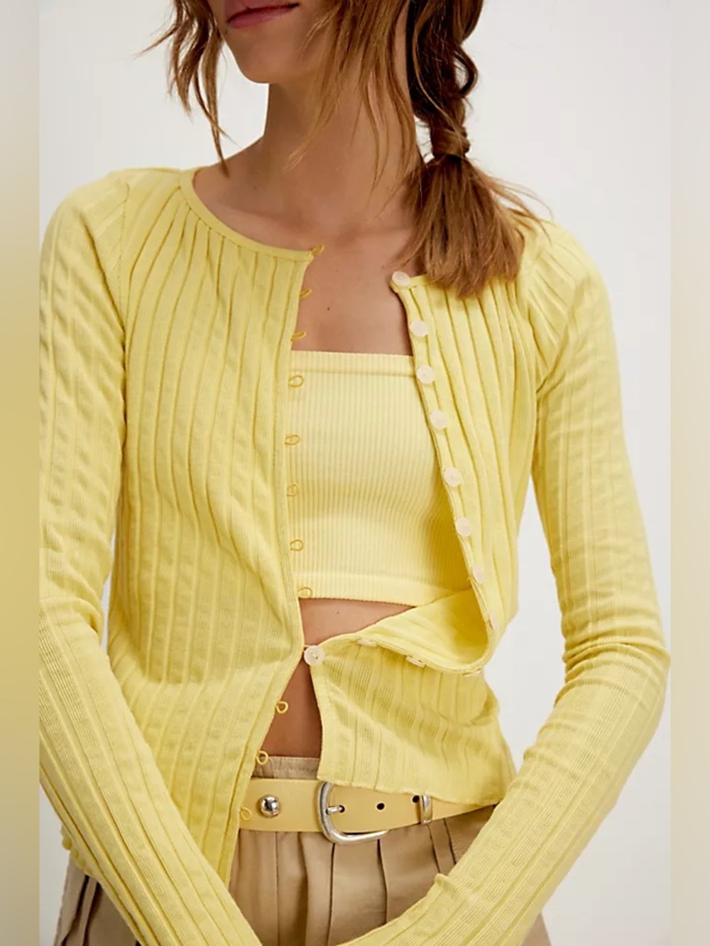 Free People āTilly Long-Sleeve Cardiā